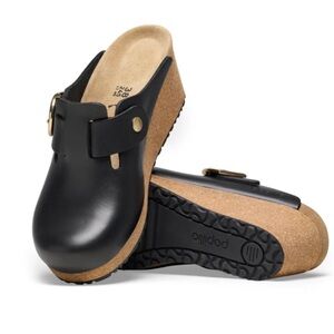 Birkenstock Papillio Fanny Ring Buckle Clog Wedge